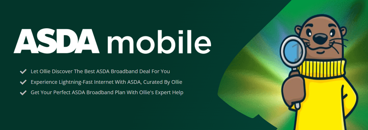Discover ASDA Mobile with Ollie the Otter